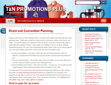 Tablet Screenshot of blog.tnpromotionsplus.com